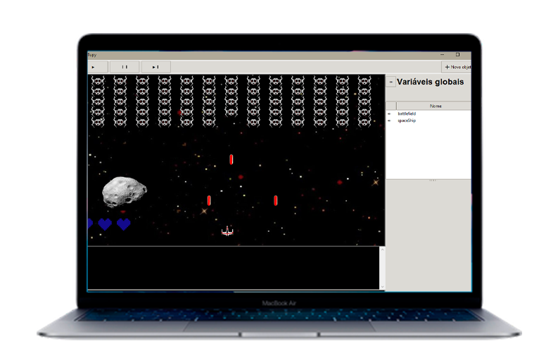 Print do Space Invaders